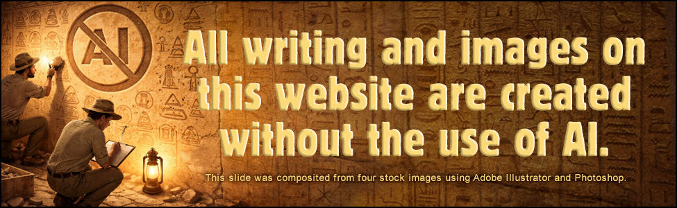 No AI used for copy or images